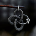 Vintage Snake Pendant Necklace for Men Fashion Punk Stainless Steel Gothic Animal Biker Necklace Jewelry Gift Dropshipping