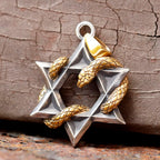 Snake Stainless Steel Pendant Necklace