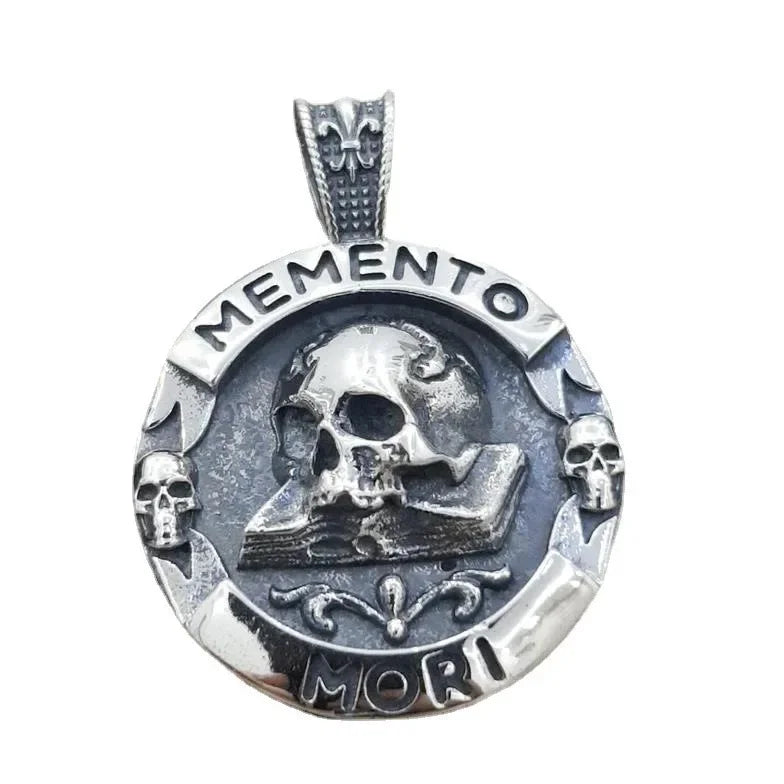 Skull Cross Pendant Necklace