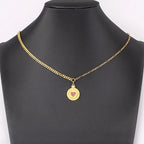 Nidin 8 Styles Double Layers Geometric Delicate Lightning Necklaces for Women Zircon Jewelry Charms Thunder Bolt Pendant Gifts