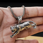 Lion 925 Silver Pendant Necklace