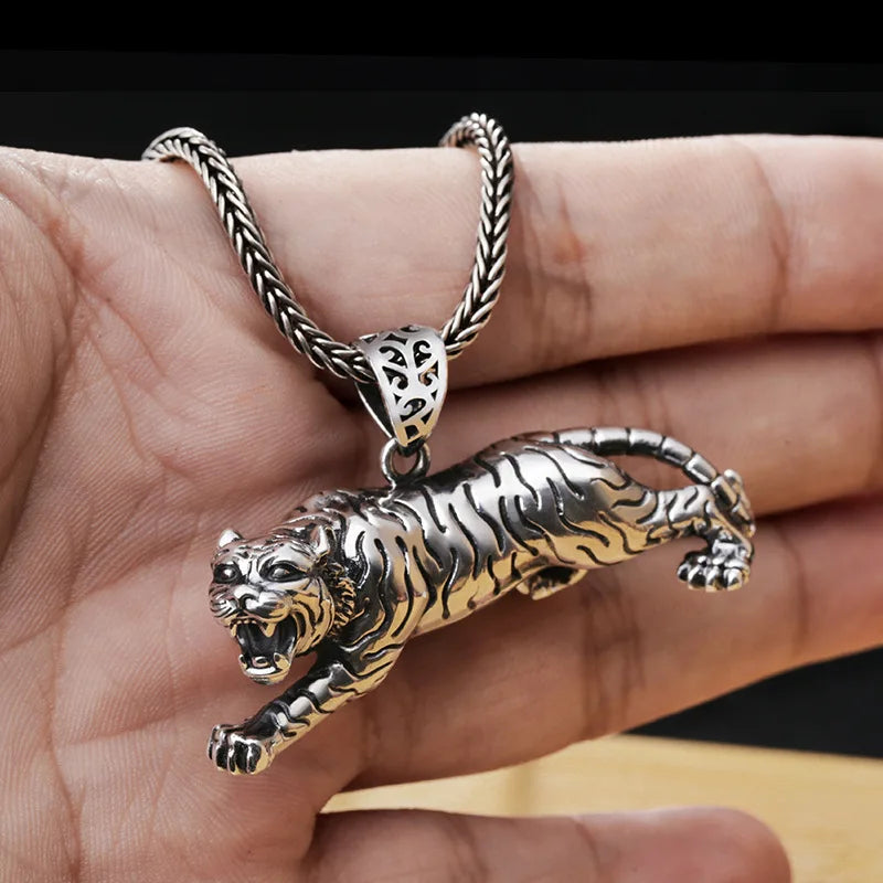 Lion 925 Silver Pendant Necklace
