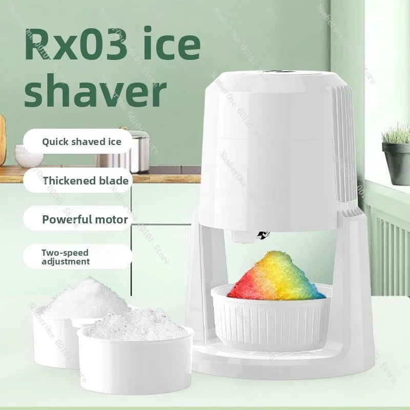 Automatic household small hail ice machine,Electric ice crusher , Mianmian ice machine