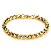 Classic Cuban Curb Link Bracelet — Stainless Steel