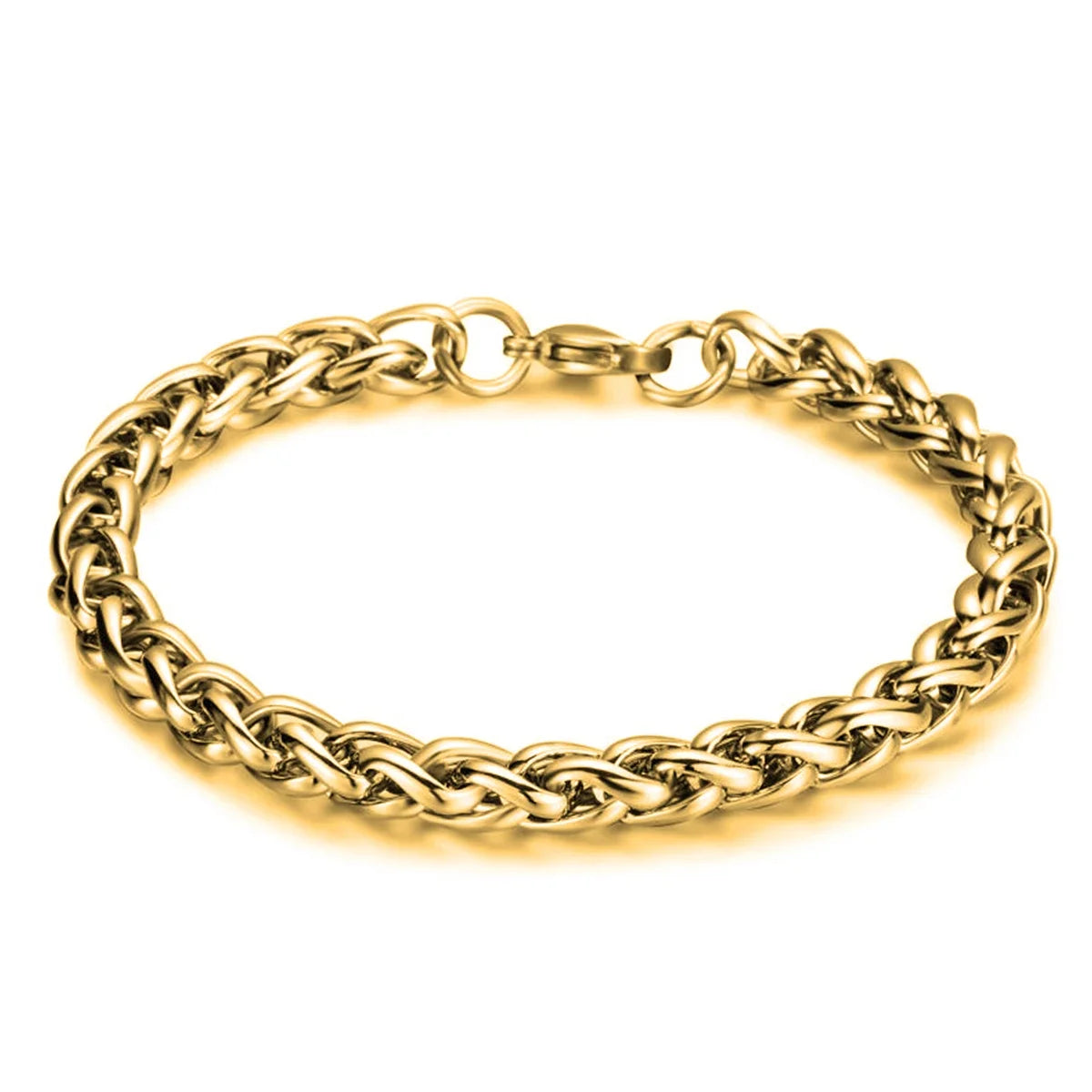 Classic Cuban Curb Link Bracelet — Stainless Steel