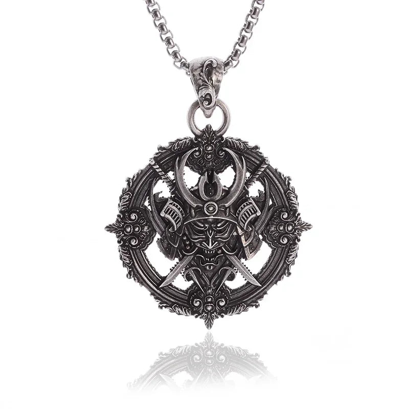 Skull Cross Pendant Necklace