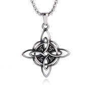 Archangel Flower Of Life Stainless Steel Chakra Pendant