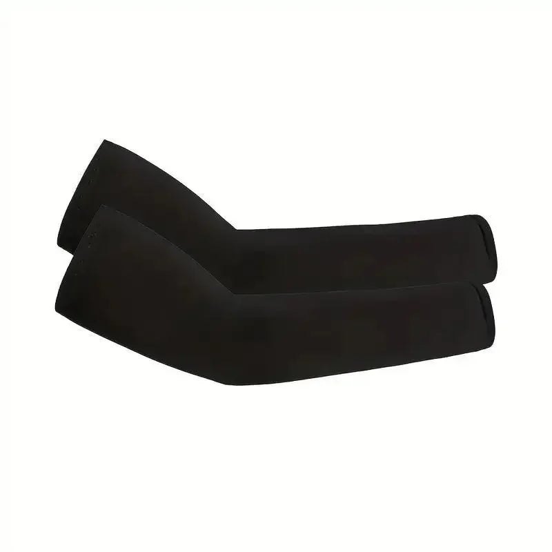 1 Pair Cooling Arm Covers for Men and Women Summer Sun Protection Sunshade Ice Silk Sleeves for Cycling Outdoor Sports