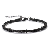 Zirconia Tennis Chain Bracelet — Stainless Steel