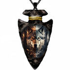 Gothic Crow Black Chain Pendant Necklace Hip Hop Necklace for Men Stainless Steel Jewelry Accessories Men Halloween Party Gifts