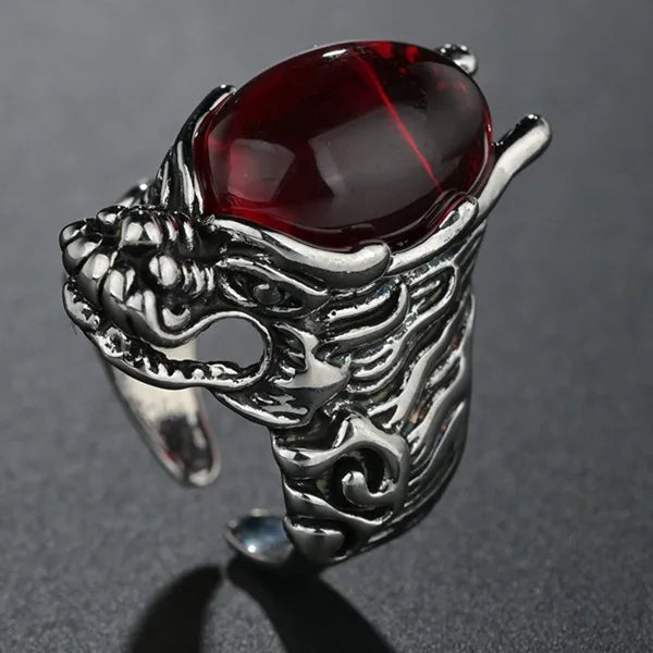 Gothic Punk Dragon Eagle Skull Joint Knuckle Full Finger Claw Ring Unisex Cool Heavy Rock Party Club Charm Knuckle