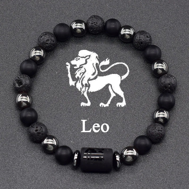 12 Zodiac Signs Bracelet Homme 12 Constellation Jewelry for Women Scorpio Gemini Sagittarius Bracelet Friendship Gift Whoelsales