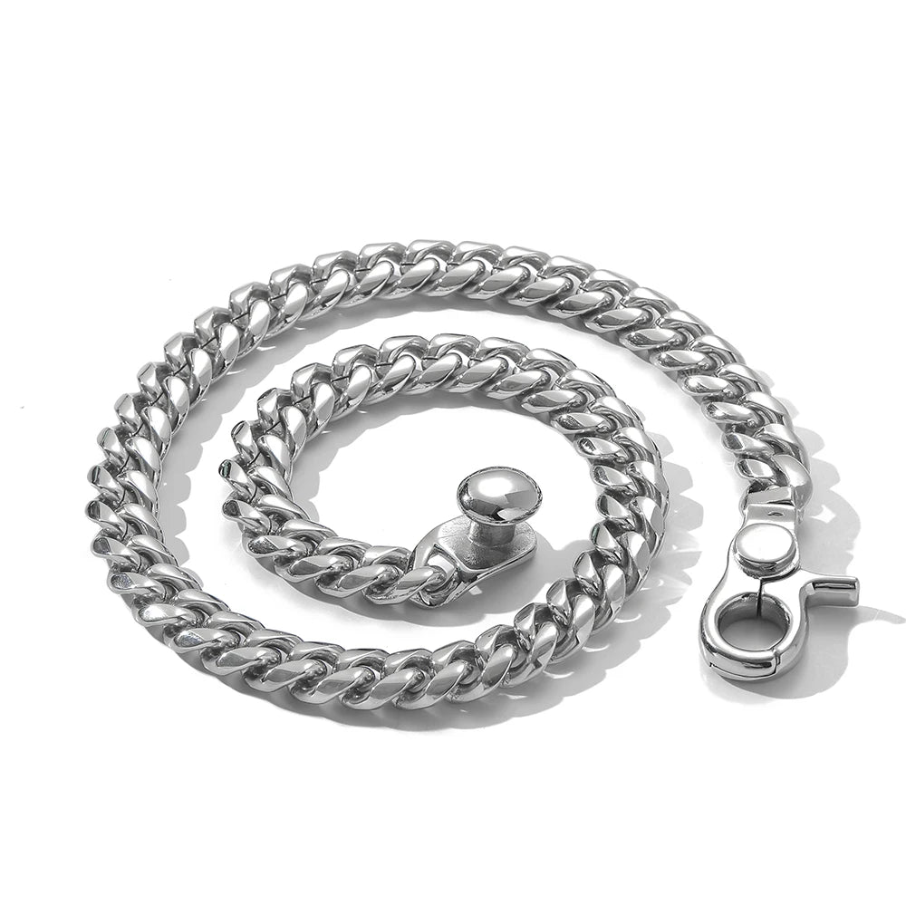 Cuban Bracelet Stainless Steel Polished