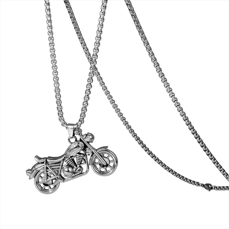 Motorcycle Steel Pendant