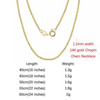 ORSA JEWELS Genuine 925 Sterling Silver Paperclip Chopin Rope Cuban Figaro Box Cable Chain Necklace Simple Basic Chain