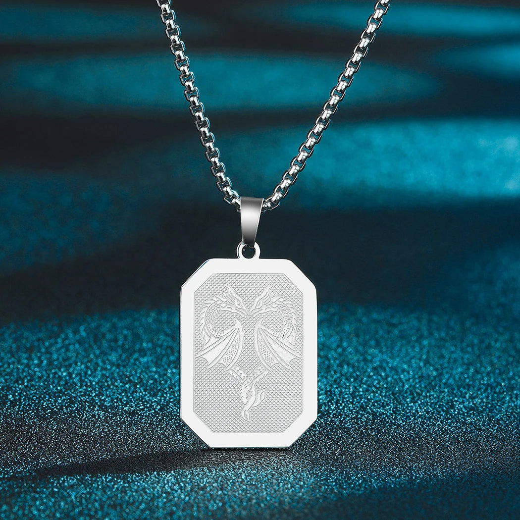 Lion of Judah Coin Pendant Necklace