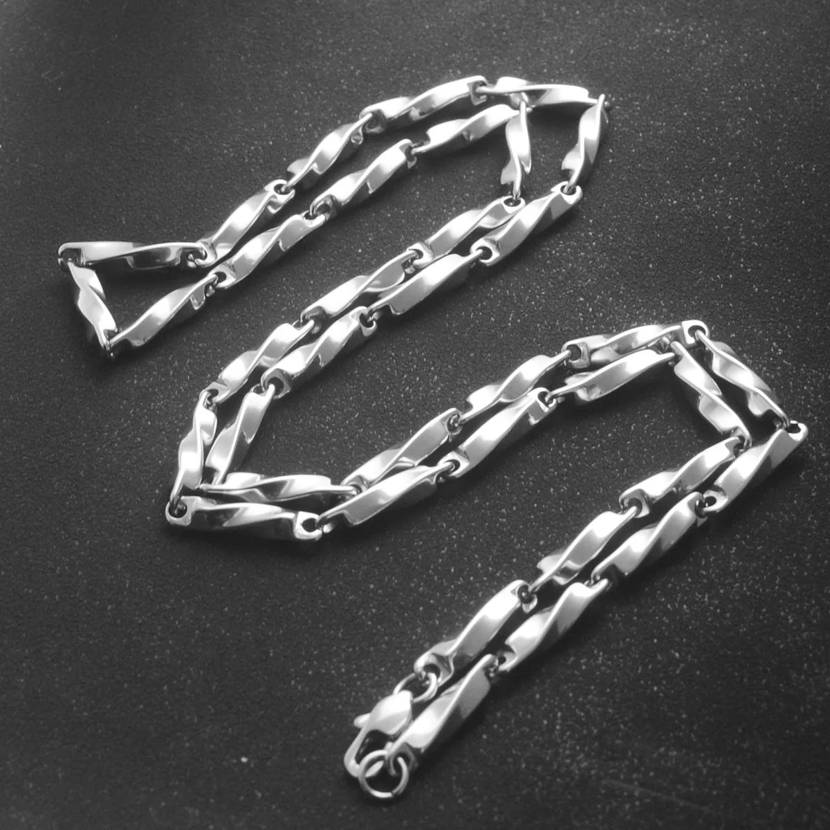 Steel Chain 38MM Mobius 50cm-80cm Long