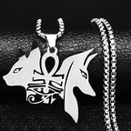 Gothic Ankh Cross Pendant Necklace — Stainless Steel