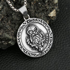 Odin Steel Pendant Vintage Vikings Piracy Nordic