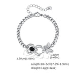 Gothic Spider Butterfly Chain Bracelet for Men — Stainless Steel