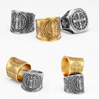 St. Benedict Ring — Stainless Steel