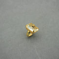 Ring Niche Styleclassy Ring Transparent Zircon Ring Copper Plated Real Gold Animal