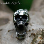 Goat Skull Pendant Necklace — 316L Stainless Steel