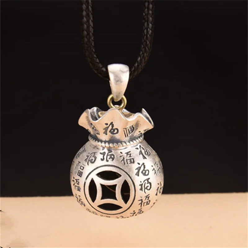 Lucky Amulet Gold Pendant Necklace