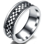 Vintage 316L Stainless Steel Ring for Men And Women Never Fade Power Lucky Mantra Ring