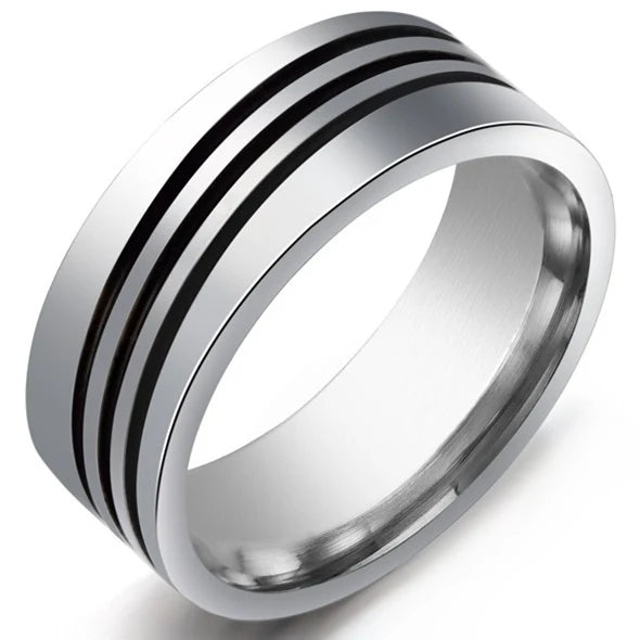 Vintage 316L Stainless Steel Ring for Men And Women Never Fade Power Lucky Mantra Ring