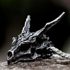Dragon Skull Pendant Necklace