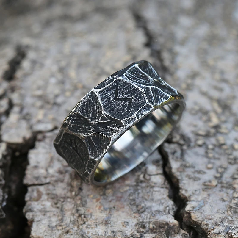 Viking Githic Style Stainless Steel Celtics Knot Ring Men Nordic Trinity Wedding Rings Womens Band  Jewelry Boyfriend Gift