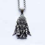 Anubis Stainless Steel Pendant Necklace