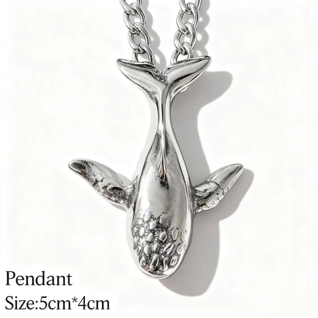 Steel Pendant 316L Animal Turtle Punk Style