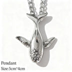 Steel Pendant 316L Animal Turtle Punk Style