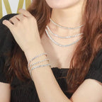 Iced Out Tennis Chain Necklace