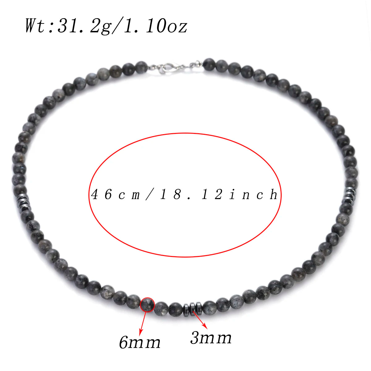 Fashion Mens Necklace 6mm Obsidian Tiger Eyes Stone Beaded Necklaces Minimalist Jewelry Homme Black Chokers Gift