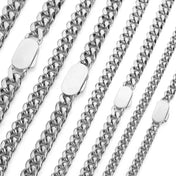 Two-Tone Cuban Link Chain — Stainless Steel 12MM