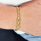 Luxury Roal Rafa Man Bracelet For Women Stainless Steel Beaded Hand Jewelry Couple Gift