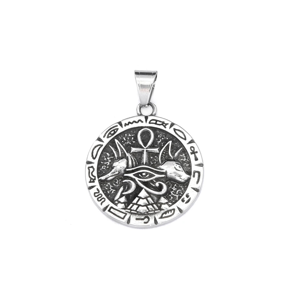 Anubis Pendant Necklace — 316L Stainless Steel