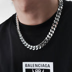 Cuban Steel Chain 316L Rock Punk Style 8MM