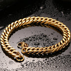 Miami Cuban Link Bracelet — Stainless Steel