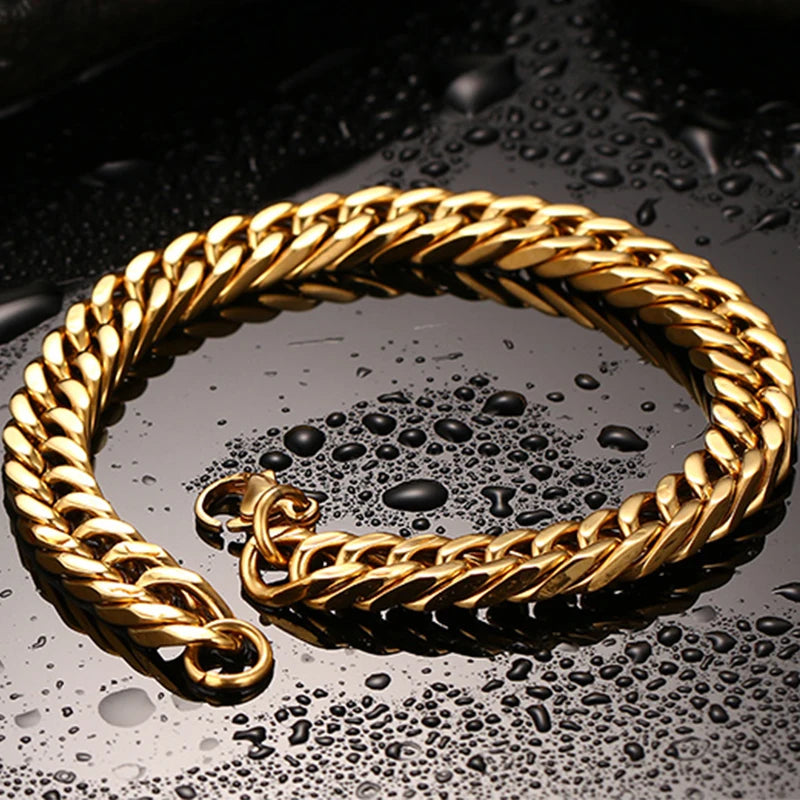 Miami Cuban Link Bracelet — Stainless Steel