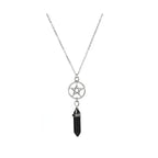 Pentagram Pendant Necklace — Gothic Chain 60cm