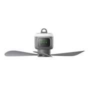 Portable Ceiling Fan — 12000mAh, LED, Remote