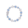 Iced Out Star Chain Necklace Stainless Steel 11MM