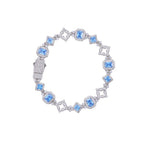 Iced Out Star Chain Necklace Stainless Steel 11MM