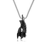 Spartan Warrior Stainless Steel Pendant Necklace