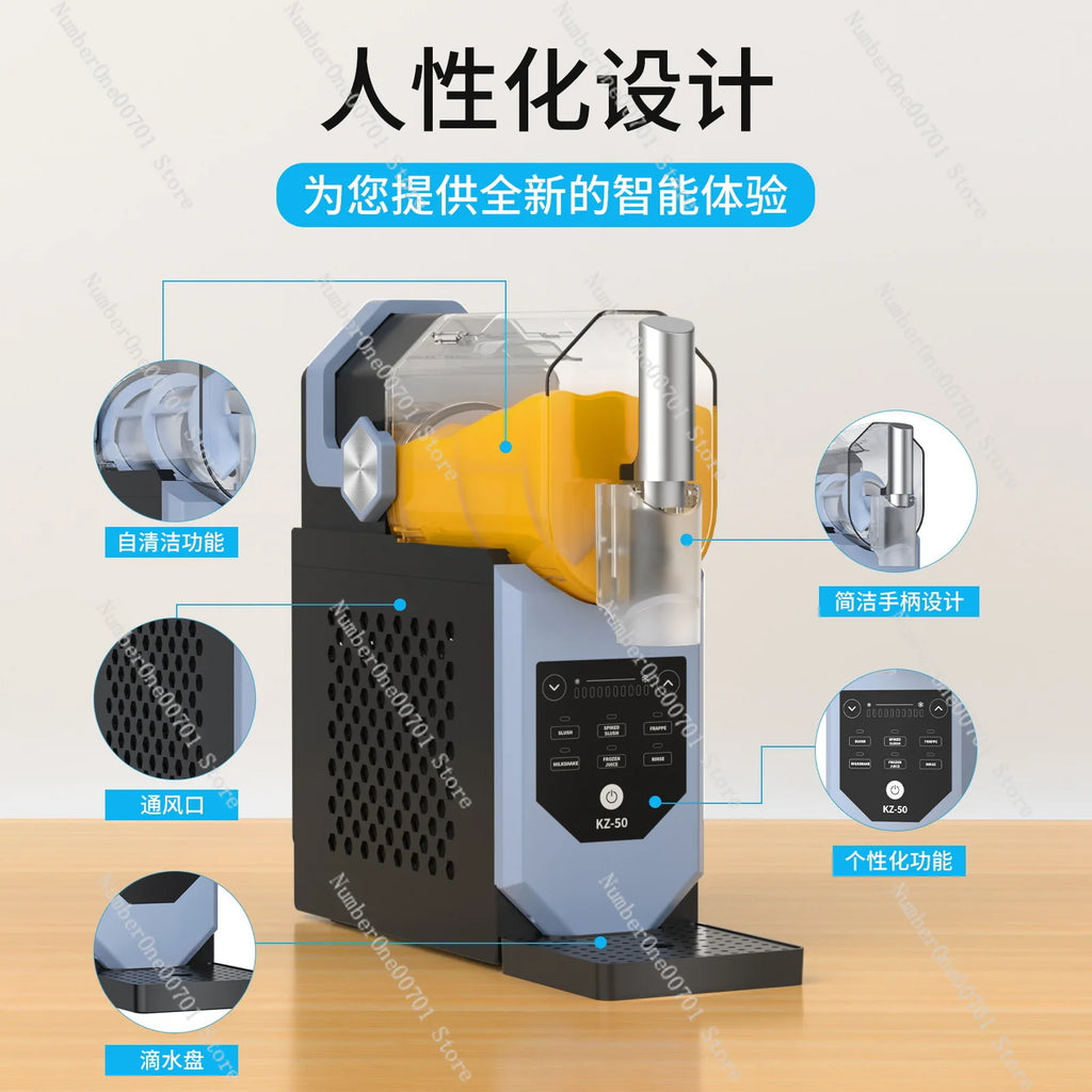 Multifunctional Snow Melter Machine Household Small Ice Maker Automatic Large Capacity Smoothie Maker