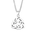 Triquetra Trinity Knot Pendant — Stainless
